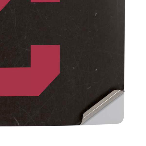 University of Southern California USC Black Distressed PS5 Pro Disk Console Skin
