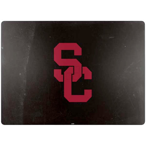 University of Southern California USC Black Distressed Surface Laptop 7 13.8in Skin