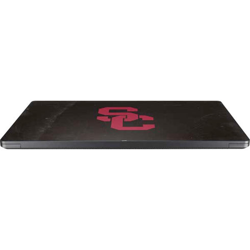 University of Southern California USC Black Distressed Surface Laptop 7 13.8in Skin