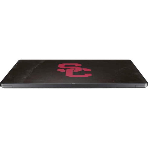 University of Southern California USC Black Distressed Surface Laptop 7 15in Skin