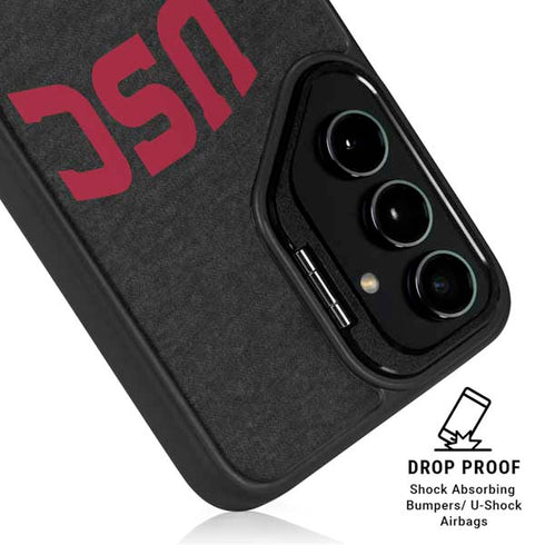 University of Southern California USC Bold Logo Galaxy S25 Kickstand Case