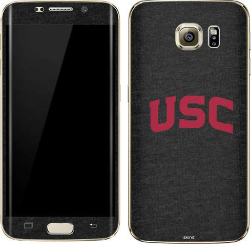 University of Southern California USC Bold Logo Galaxy S7 Edge Skin
