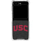 University of Southern California USC Bold Logo Galaxy Z Flip6 Clear Case
