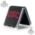 University of Southern California USC Bold Logo Galaxy Z Flip6 Clear Case
