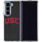 University of Southern California USC Bold Logo Galaxy Z Fold5 5G Clear Case