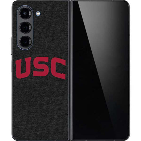 University of Southern California USC Bold Logo Galaxy Z Fold5 5G Skin