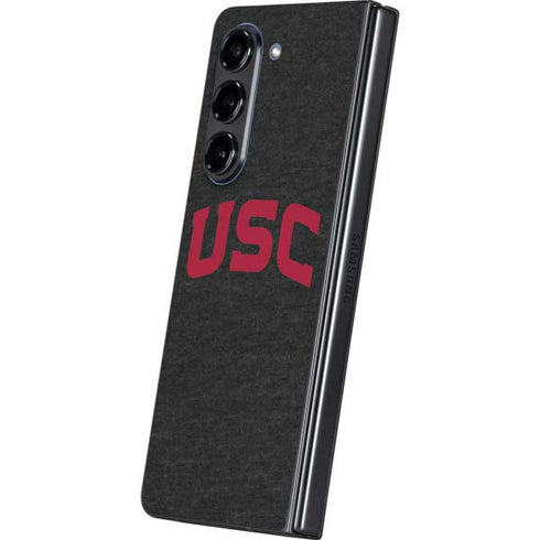 University of Southern California USC Bold Logo Galaxy Z Fold5 5G Skin
