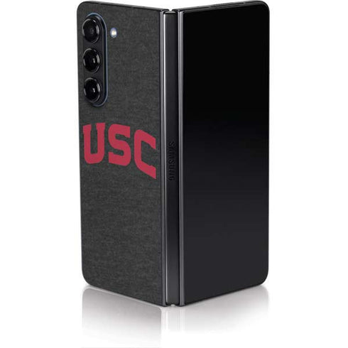 University of Southern California USC Bold Logo Galaxy Z Fold5 5G Skin