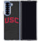 University of Southern California USC Bold Logo Galaxy Z Fold6 Clear Case