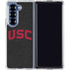 University of Southern California USC Bold Logo Galaxy Z Fold6 Clear Case
