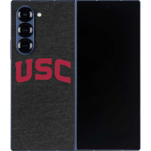 University of Southern California USC Bold Logo Galaxy Z Fold6 Skin