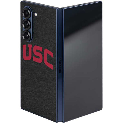 University of Southern California USC Bold Logo Galaxy Z Fold6 Skin