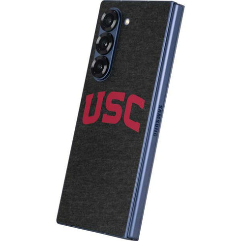 University of Southern California USC Bold Logo Galaxy Z Fold6 Skin