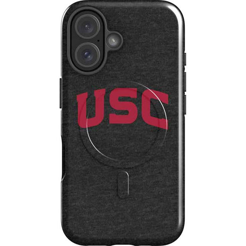 University of Southern California USC Bold Logo iPhone 16 Magsafe Impact Case