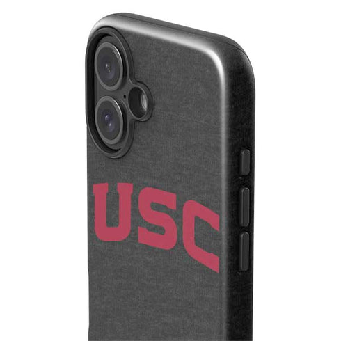 University of Southern California USC Bold Logo iPhone 16 Plus Impact Case