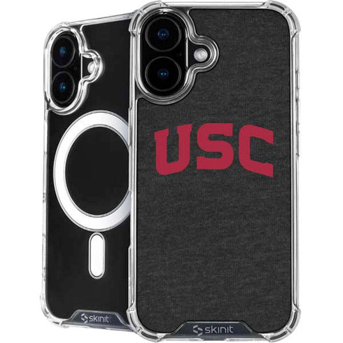 University of Southern California USC Bold Logo iPhone 16 Plus MagSafe Case