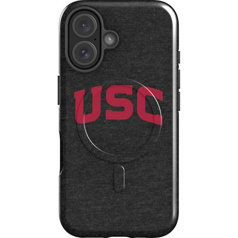University of Southern California USC Bold Logo iPhone 16 Plus Magsafe Impact Case
