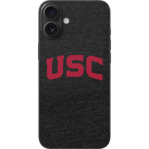 University of Southern California USC Bold Logo iPhone 16 Plus Skin