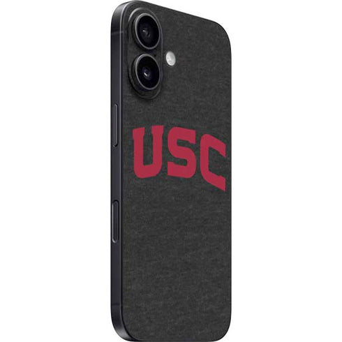 University of Southern California USC Bold Logo iPhone 16 Plus Skin
