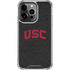 University of Southern California USC Bold Logo iPhone 16 Pro Clear Case