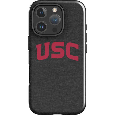 University of Southern California USC Bold Logo iPhone 16 Pro Impact Case