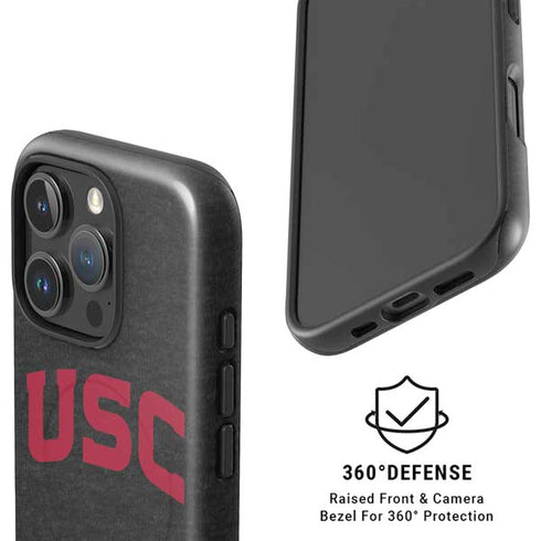 University of Southern California USC Bold Logo iPhone 16 Pro Magsafe Impact Case
