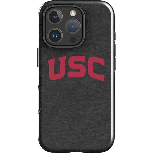 University of Southern California USC Bold Logo iPhone 16 Pro Max Impact Case