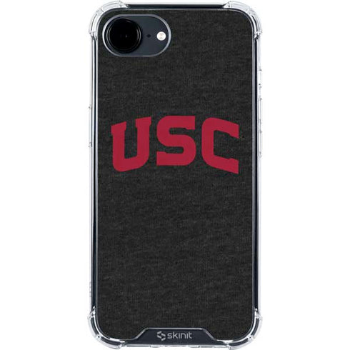 University of Southern California USC Bold Logo iPhone 16e Clear Case