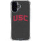 University of Southern California USC Bold Logo iPhone 17 Clear Case