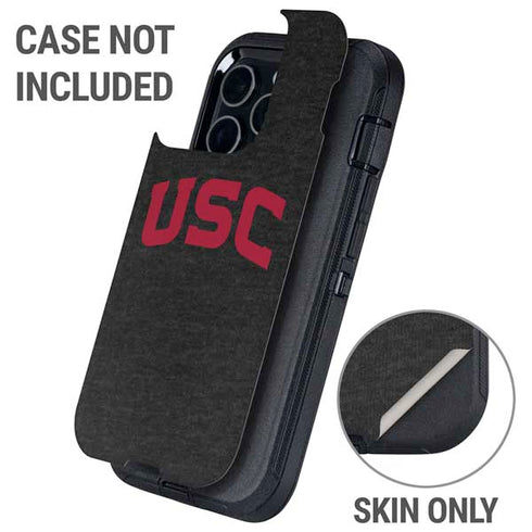 University of Southern California USC Bold Logo Otterbox Defender iPhone Skin