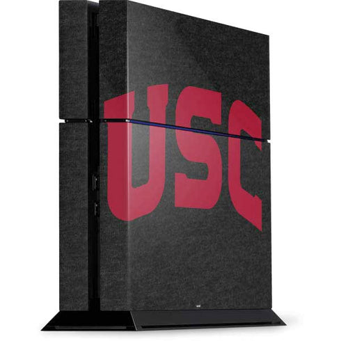 University of Southern California USC Bold Logo PlayStation PS4 Skins