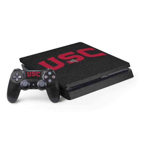 University of Southern California USC Bold Logo PlayStation PS4 Skins
