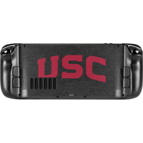 University of Southern California USC Bold Logo Steam Deck Handheld Gaming Computer Skin
