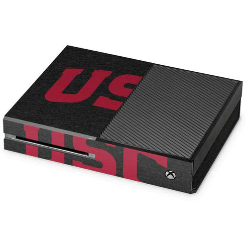 University of Southern California USC Bold Logo Xbox One Console Skin