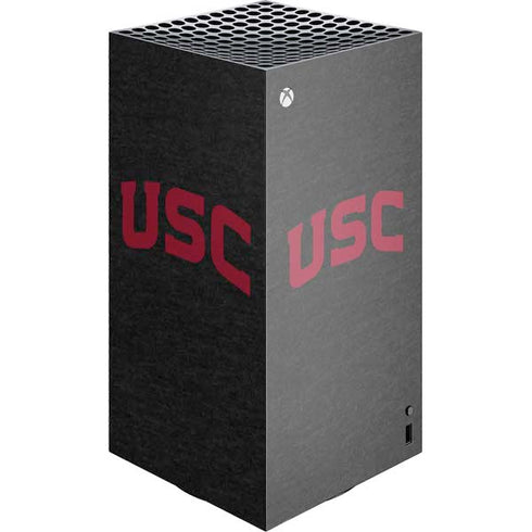 University of Southern California USC Bold Logo XBox Series X Digital Edition Console Skin