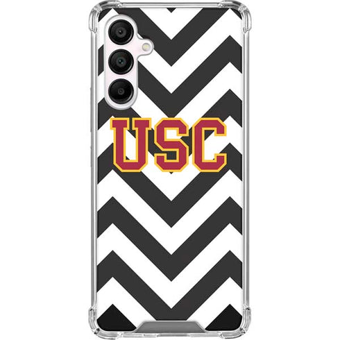 University of Southern California USC Chevron Galaxy A16 5G Clear Case