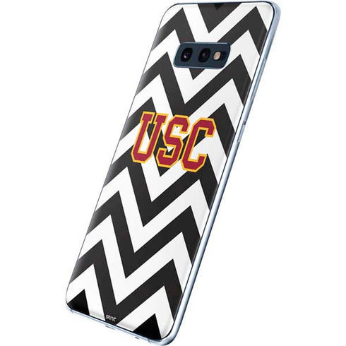 University of Southern California USC Chevron Galaxy S10e Skin