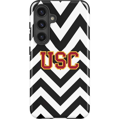 University of Southern California USC Chevron Galaxy S25 Plus Impact Case