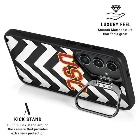 University of Southern California USC Chevron Galaxy S25 Plus Kickstand Case