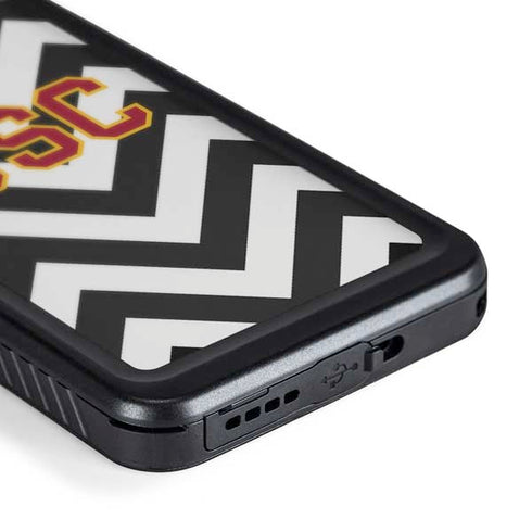 University of Southern California USC Chevron Galaxy S24 Waterproof Case