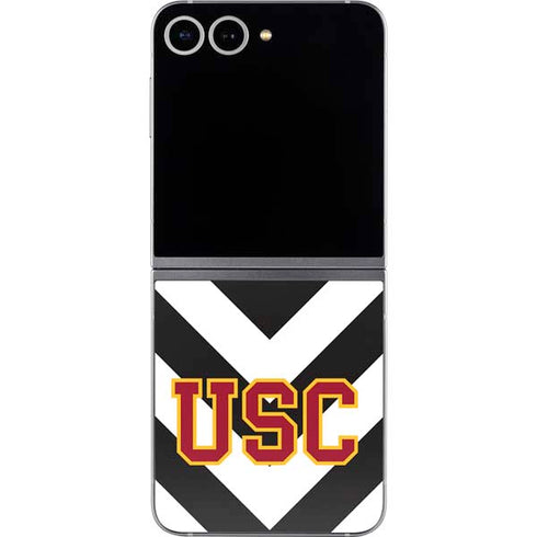University of Southern California USC Chevron Galaxy Z Flip6 Skin