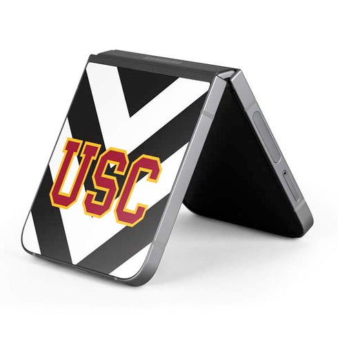 University of Southern California USC Chevron Galaxy Z Flip6 Skin