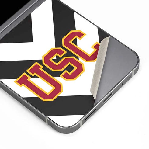 University of Southern California USC Chevron Galaxy Z Flip6 Skin