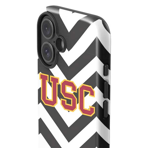 University of Southern California USC Chevron iPhone 16 Plus Impact Case