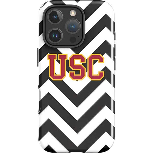 University of Southern California USC Chevron iPhone 16 Pro Impact Case