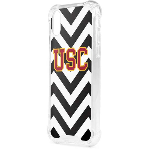 University of Southern California USC Chevron iPhone XS Clear Case