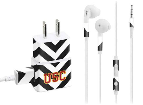 University of Southern California USC Chevron Phone Charger Skin