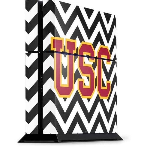 University of Southern California USC Chevron PlayStation PS4 Skins