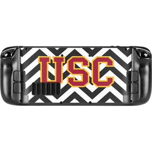University of Southern California USC Chevron Steam Deck Handheld Gaming Computer Skin