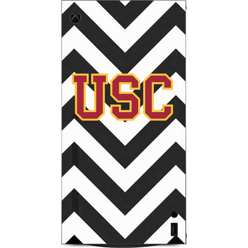 University of Southern California USC Chevron XBox Series X Digital Edition Console Skin